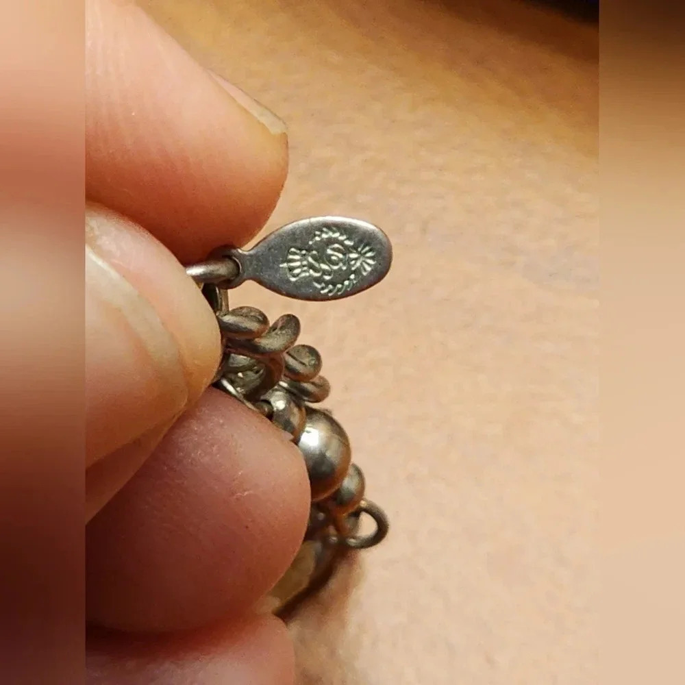 Premier Designs Venetian Multi-Colored Glass Bead 18" Necklace - Picture 3 of 6